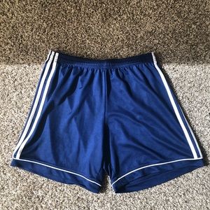 ADIDAS Blue w White Stripes Running